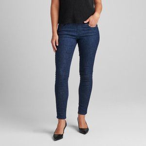 Jag Jeans, Nora Mid Rise Skinny Pull-On Jeans Petite 2P, dark ink